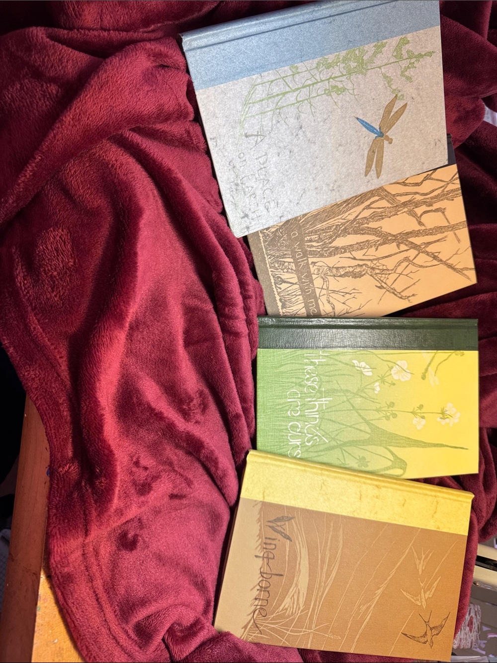 Gwen Frostic illustrated books set of four